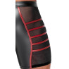NEK Short avec zip Ormeto Noir-Rouge